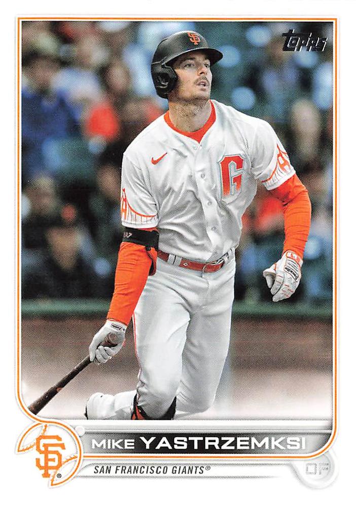 Mike Yastrzemski #103 San Francisco Giants | 2022 Topps