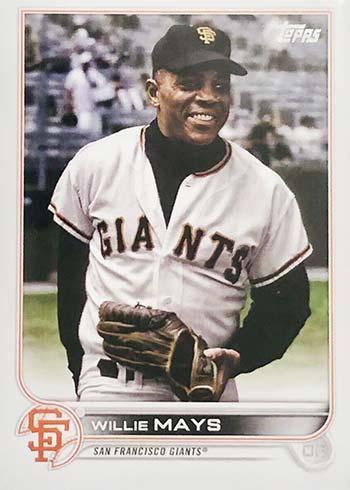 Willie Mays #103 San Francisco Giants (Legend) | 2022 Topps