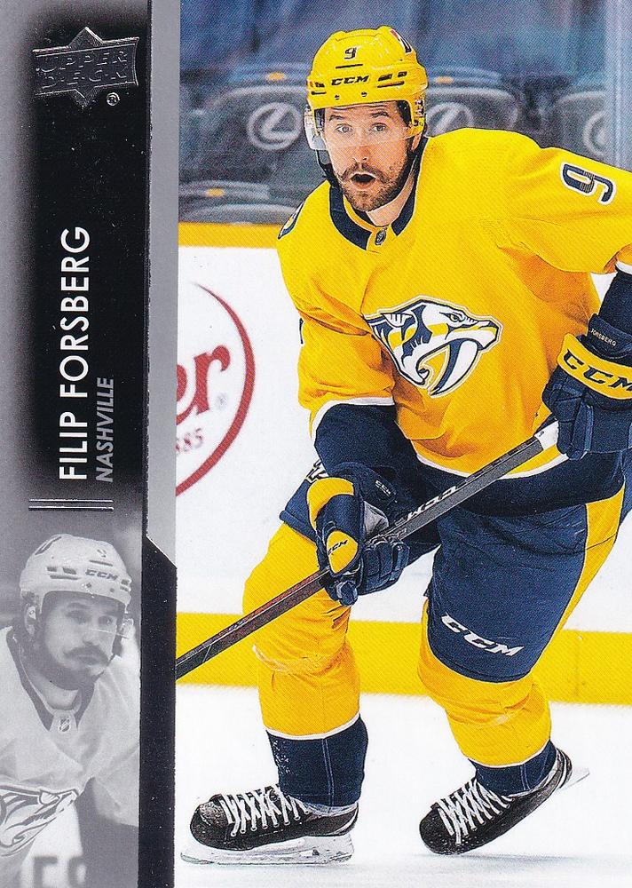 Filip Forsberg #103 Nashville Predators | 2021-22 Upper Deck