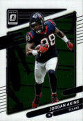 Jordan Akins #103 Houston Texans | 2021 Donruss Optic | NFL Football