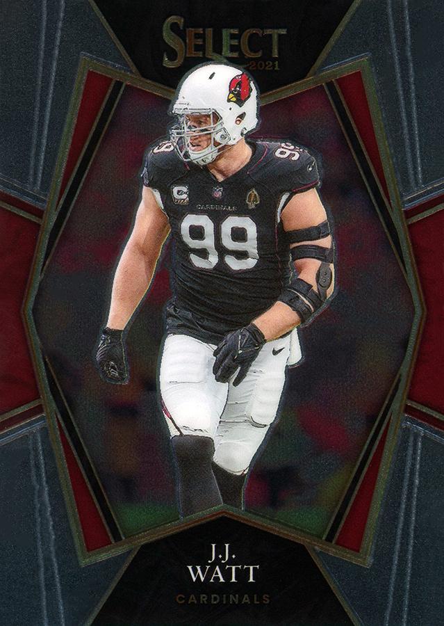J.J. Watt #103 Arizona Cardinals | 2021 Panini Select |  | NFL Football