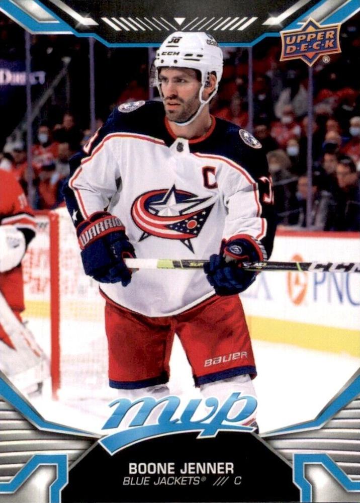 Boone Jenner #103 Columbus Blue Jackets | 2022-23 Upper Deck MVP