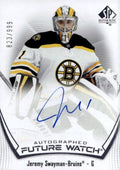 Jeremy Swayman #103 Boston Bruins | 2021-22 SP Authentic