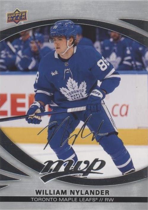 William Nylander #103 Toronto Maple Leafs | 2023-24 Upper Deck MVP Silver Script