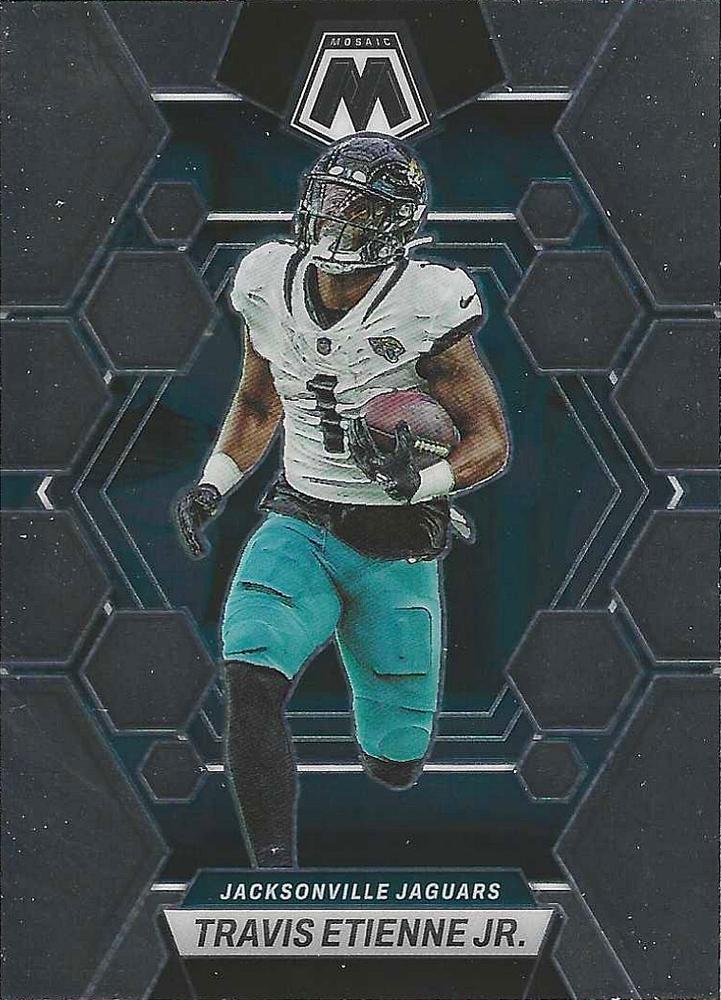 Travis Etienne Jr. #103 Jacksonville Jaguars | 2023 Panini Mosaic | NFL Football