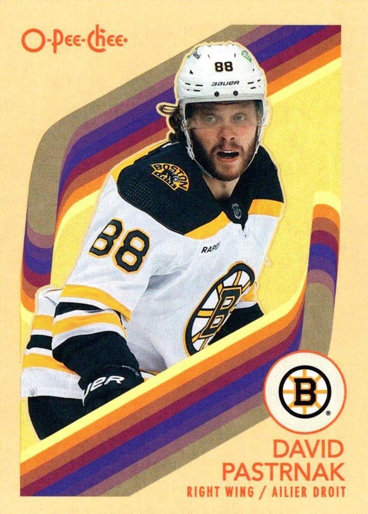 David Pastrnak #103 Boston Bruins | 2023-24 O-Pee-Chee Retro