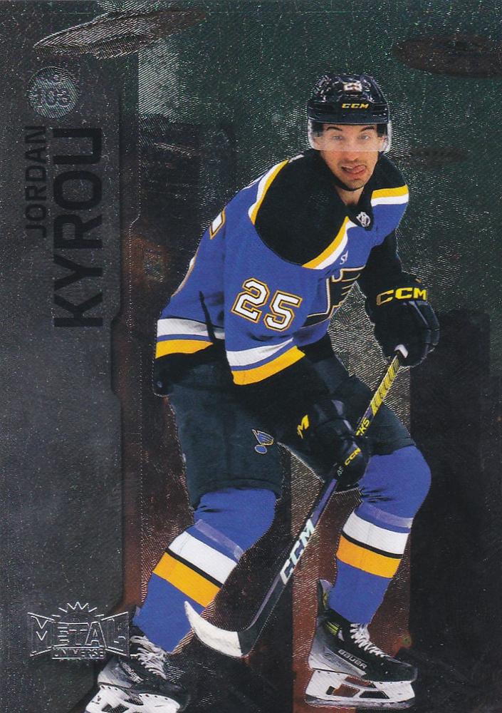 Jordan Kyrou #103 St. Louis Blues | 2023-24 SkyBox Metal Universe