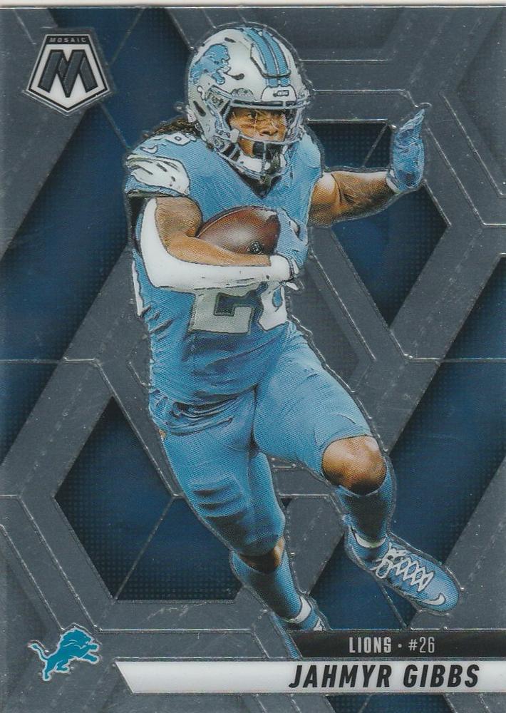 Jahmyr Gibbs #103 Detroit Lions | 2025 Panini Mosaic | NFL Football