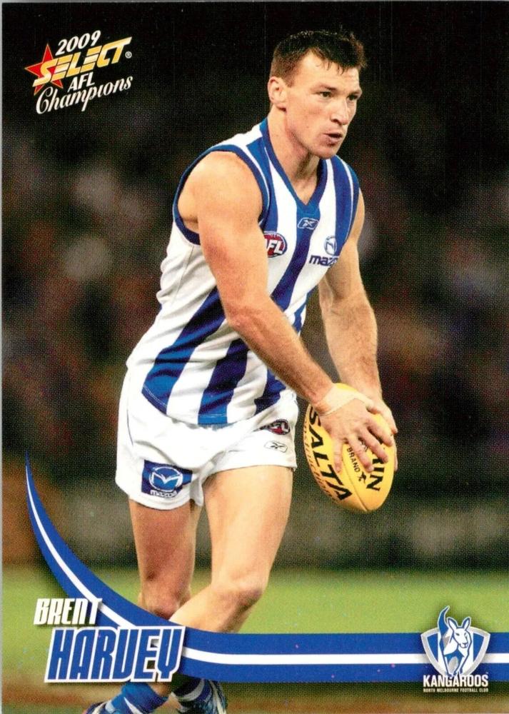 Brent Harvey #104 North Melbourne Kangaroos | 2009 Select AFL Champions