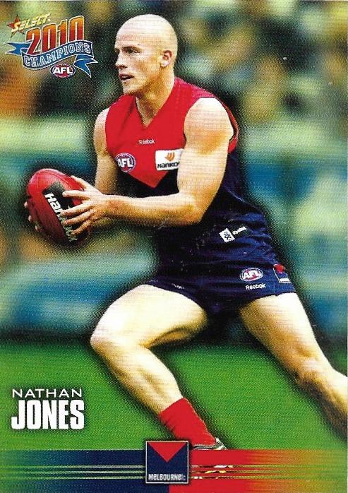 Nathan Jones #104 Melbourne Demons | 2010 Select AFL Champions