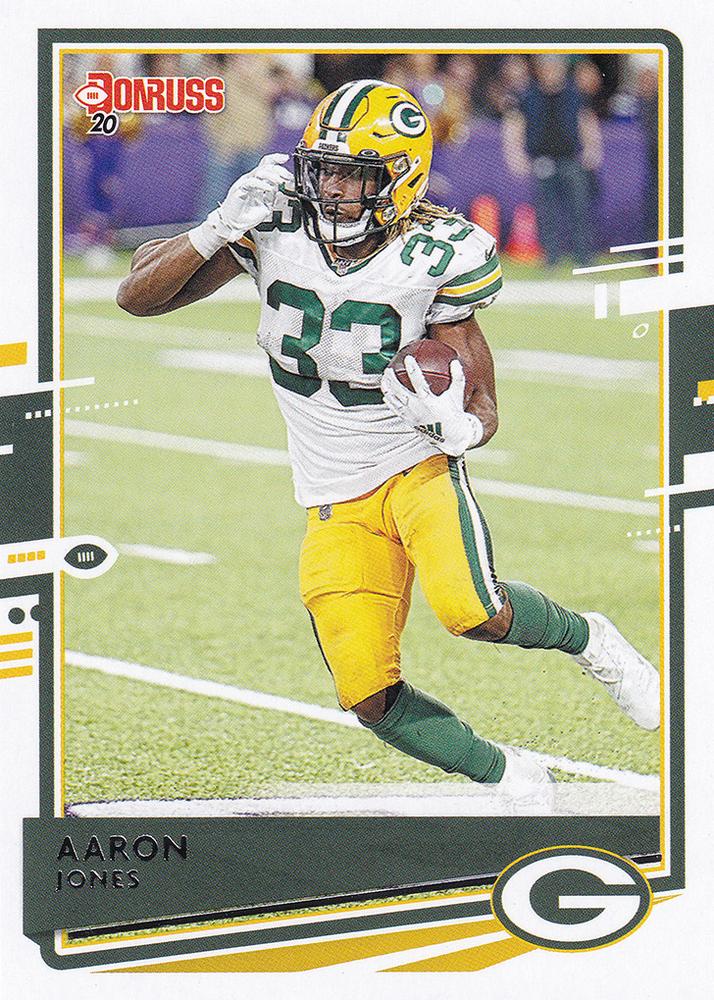 Aaron Jones #104 Green Bay Packers | 2020 Panini Donruss | NFL Football