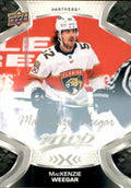 MacKenzie Weegar #104 Florida Panthers | 2021-22 Upper Deck MVP Silver Script