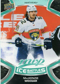 MacKenzie Weegar #104 Florida Panthers | 2021-22 Upper Deck MVP Ice Battles