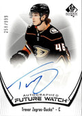 Trevor Zegras #104 Anaheim Ducks | 2021-22 SP Authentic