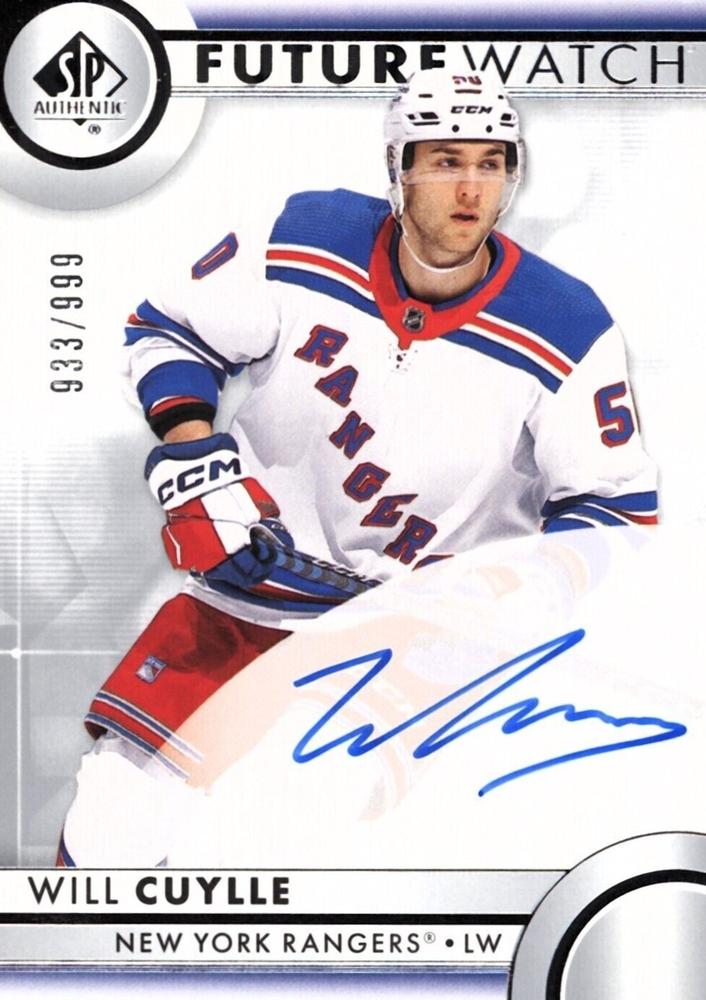 Will Cuylle #104 New York Rangers | 2023-24 SP Authentic