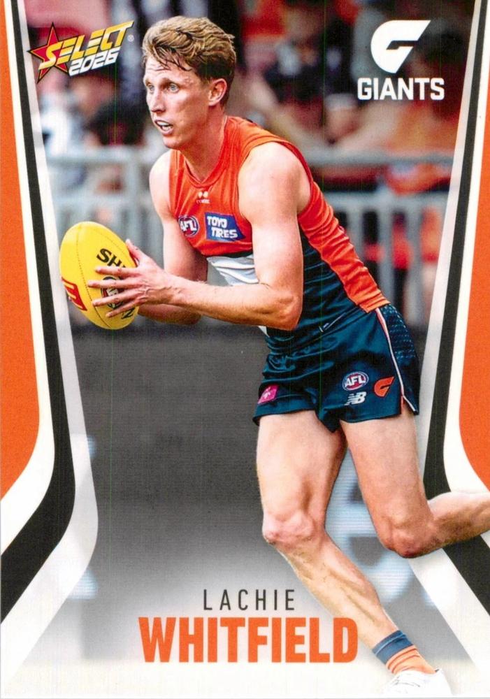 Lachie Whitfield #104 Greater Western Sydney Giants | 2026 Select AFL Footy Stars