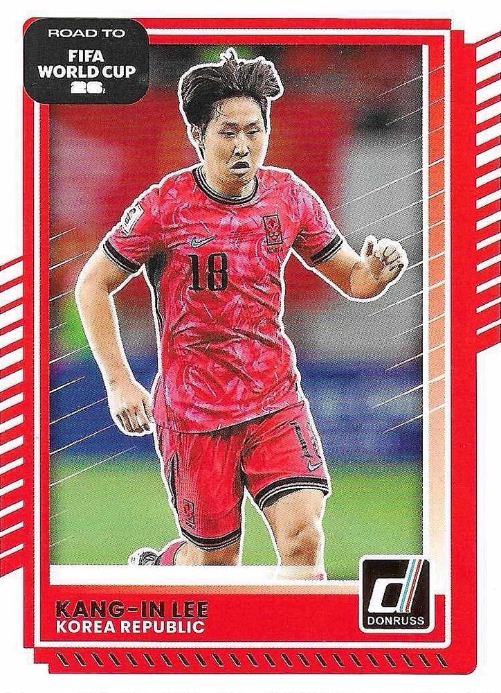 Kang-in Lee #104 Korea Republic | 2025-26 Donruss Road to FIFA World Cup