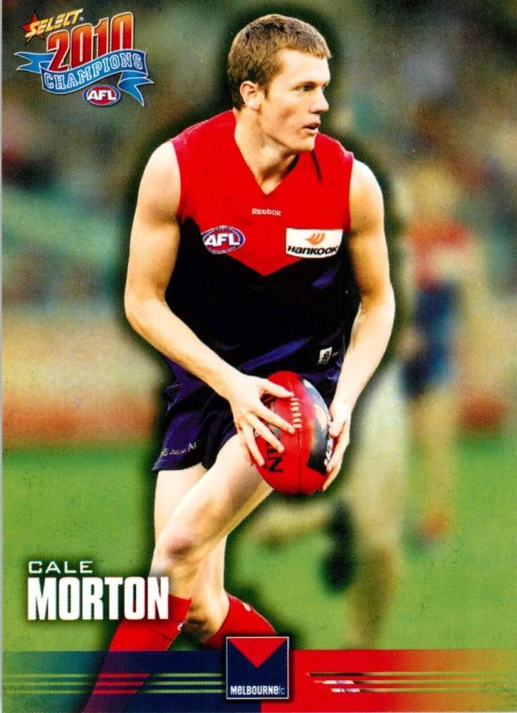 Cale Morton #105 Melbourne Demons | 2010 Select AFL Champions
