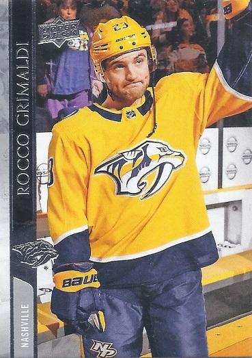 Rocco Grimaldi #105 Nashville Predators | 2020-21 Upper Deck