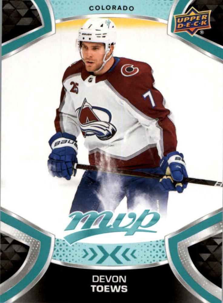 Devon Toews #105 Colorado Avalanche | 2021-22 Upper Deck MVP