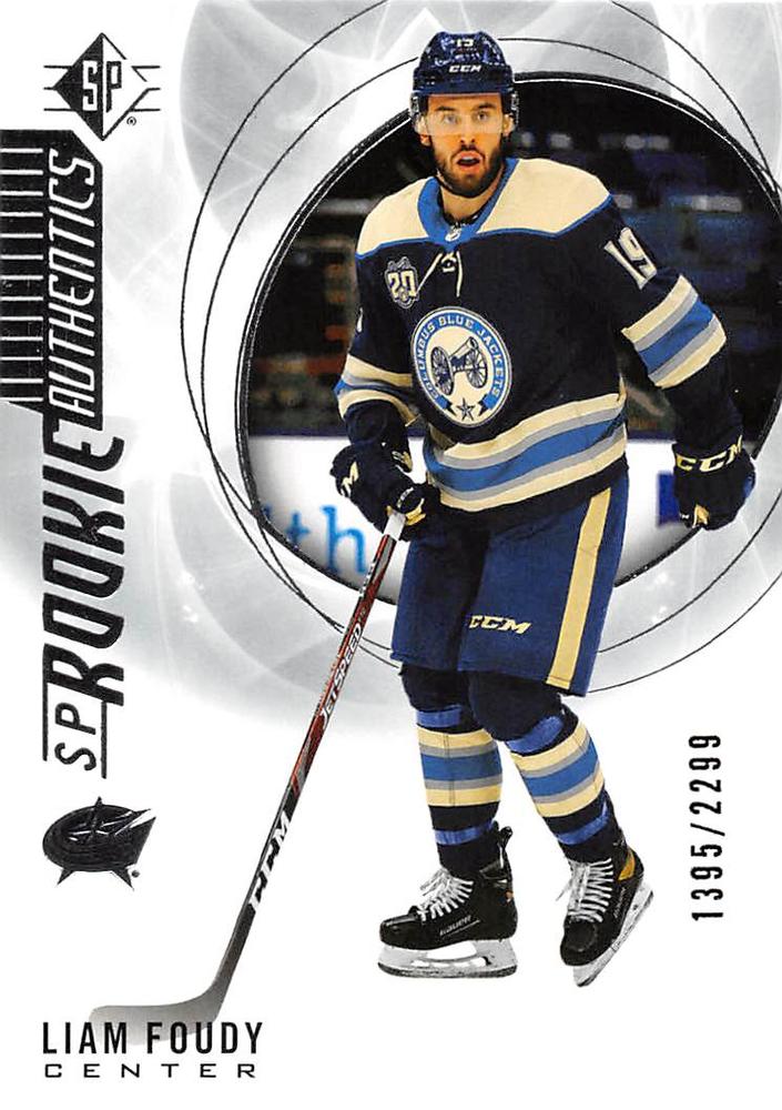 Liam Foudy #105 Columbus Blue Jackets | 2020-21 SP