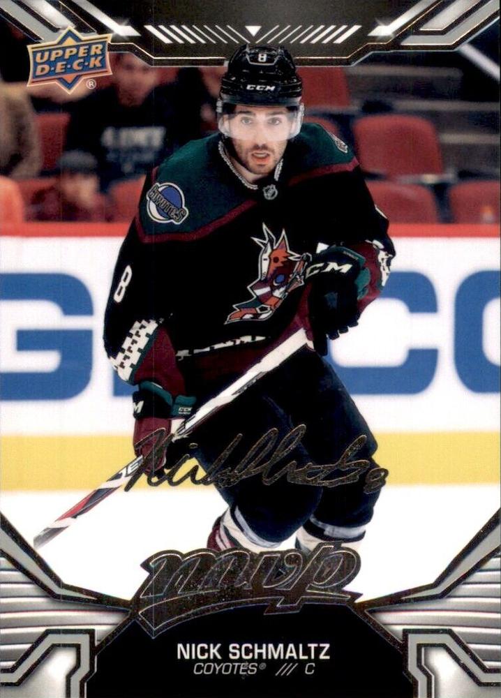 Nick Schmaltz #105 Arizona Coyotes | 2022-23 Upper Deck MVP Silver Script
