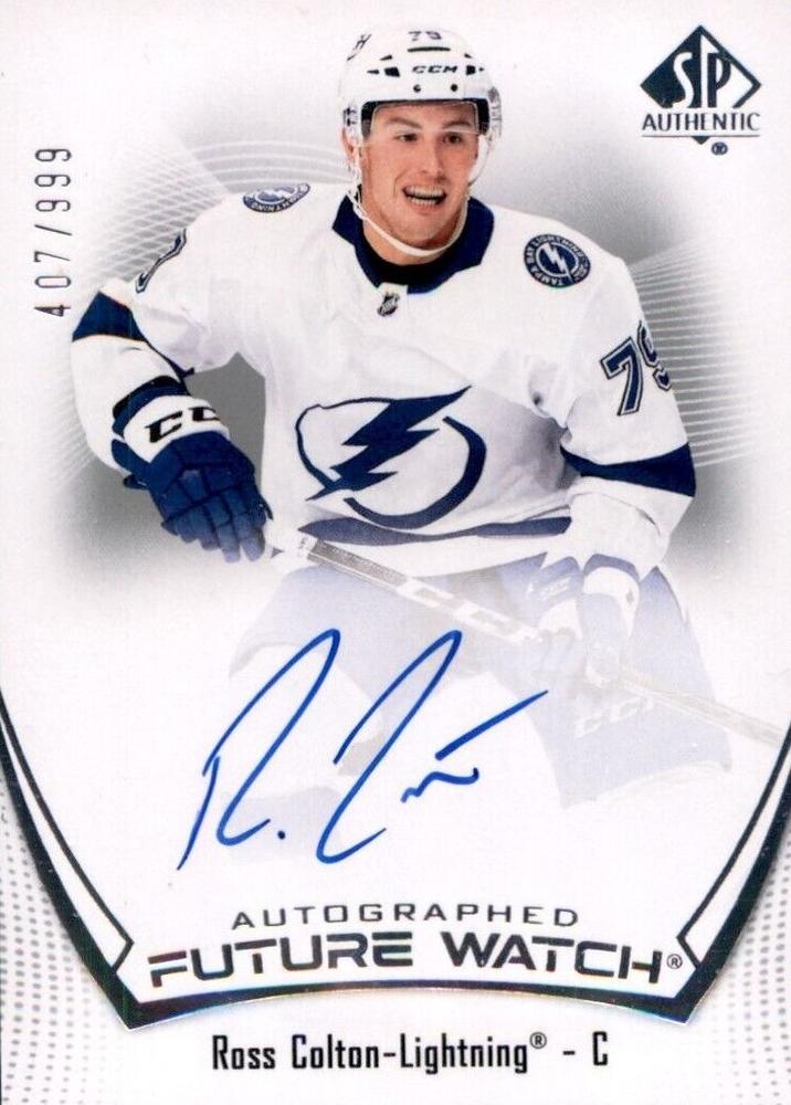 Ross Colton #105 Tampa Bay Lightning | 2021-22 SP Authentic