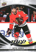 Seth Jones #105 Chicago Blackhawks | 2023-24 Upper Deck MVP Silver Script
