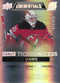 Nico Daws #105 New Jersey Devils | 2021-22 Upper Deck Credentials