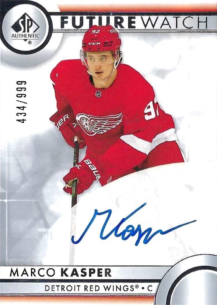 Marco Kasper #105 Detroit Red Wings | 2023-24 SP Authentic