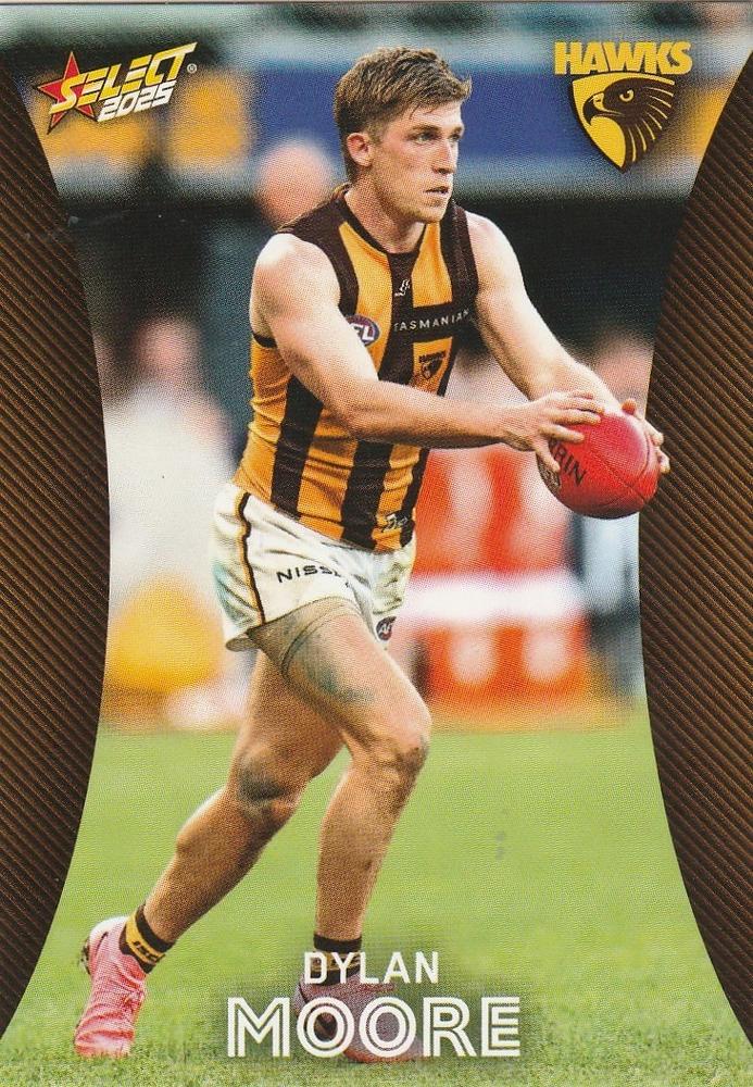 Dylan Moore #105 Hawthorn Hawks | 2025 Select AFL Footy Stars