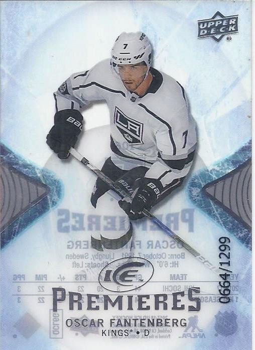 Oscar Fantenberg #106 Los Angeles Kings | 2017-18 Upper Deck Ice