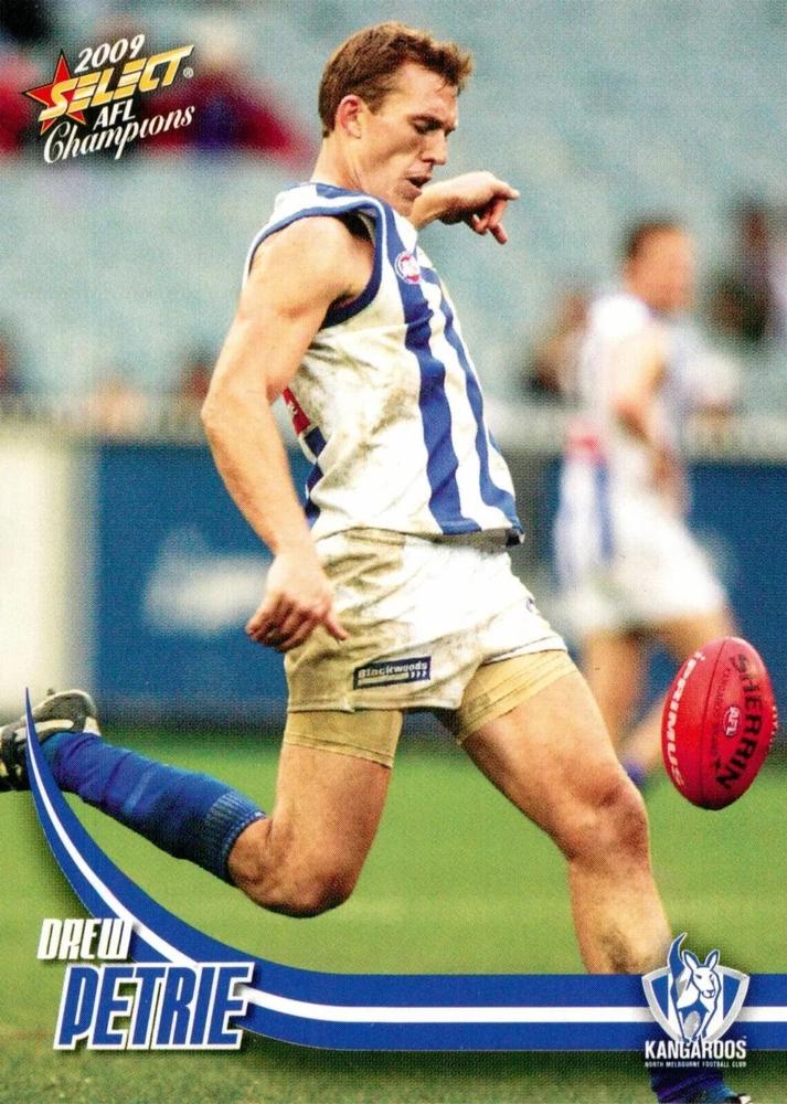 Drew Petrie #106 North Melbourne Kangaroos | 2009 Select AFL Champions