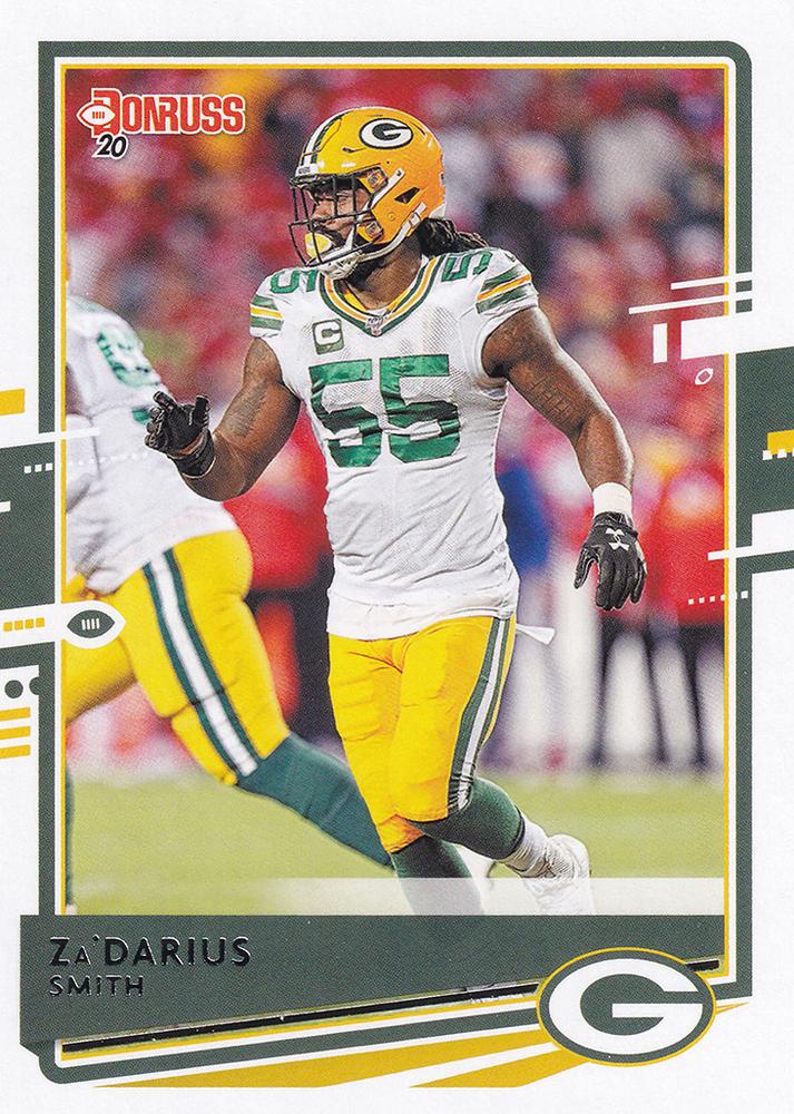 Za'Darius Smith #106 Green Bay Packers | 2020 Panini Donruss | NFL Football