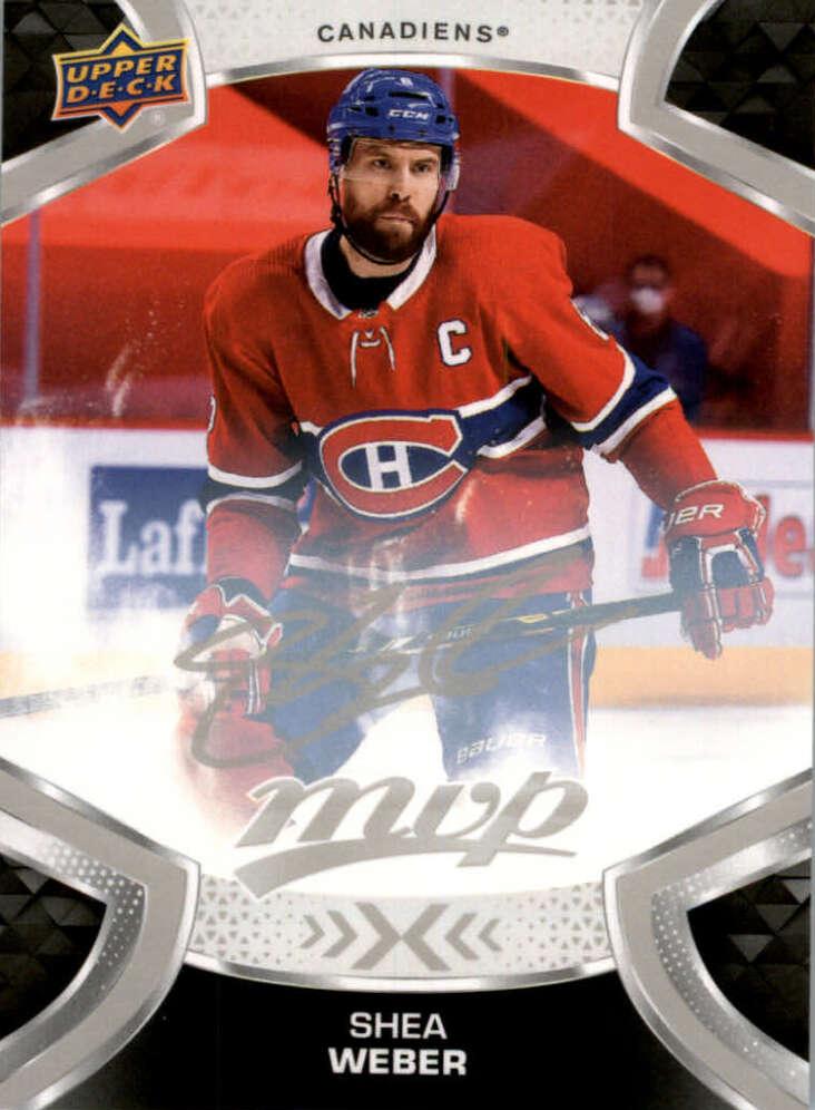 Shea Weber #106 Montreal Canadiens | 2021-22 Upper Deck MVP Silver Script