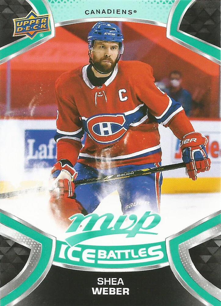 Shea Weber #106 Montreal Canadiens | 2021-22 Upper Deck MVP Ice Battles