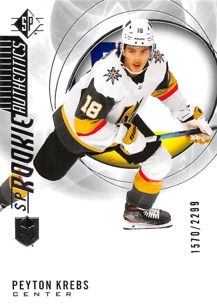 Peyton Krebs #106 Vegas Golden Knights | 2020-21 SP