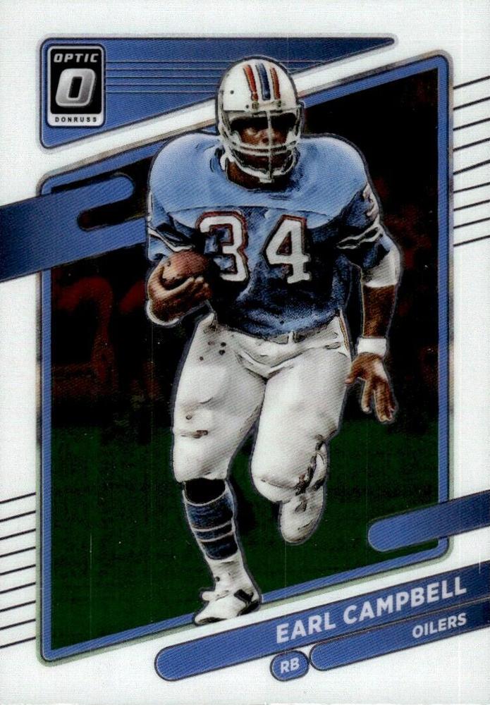 Earl Campbell #106 Houston Oilers | 2021 Donruss Optic | NFL Football