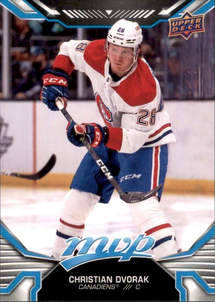 Christian Dvorak #106 Montreal Canadiens | 2022-23 Upper Deck MVP