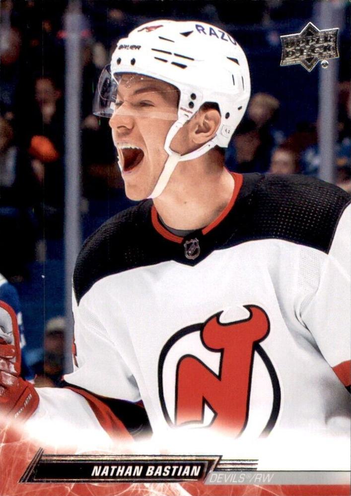 Nathan Bastian #106 New Jersey Devils | 2022-23 Upper Deck