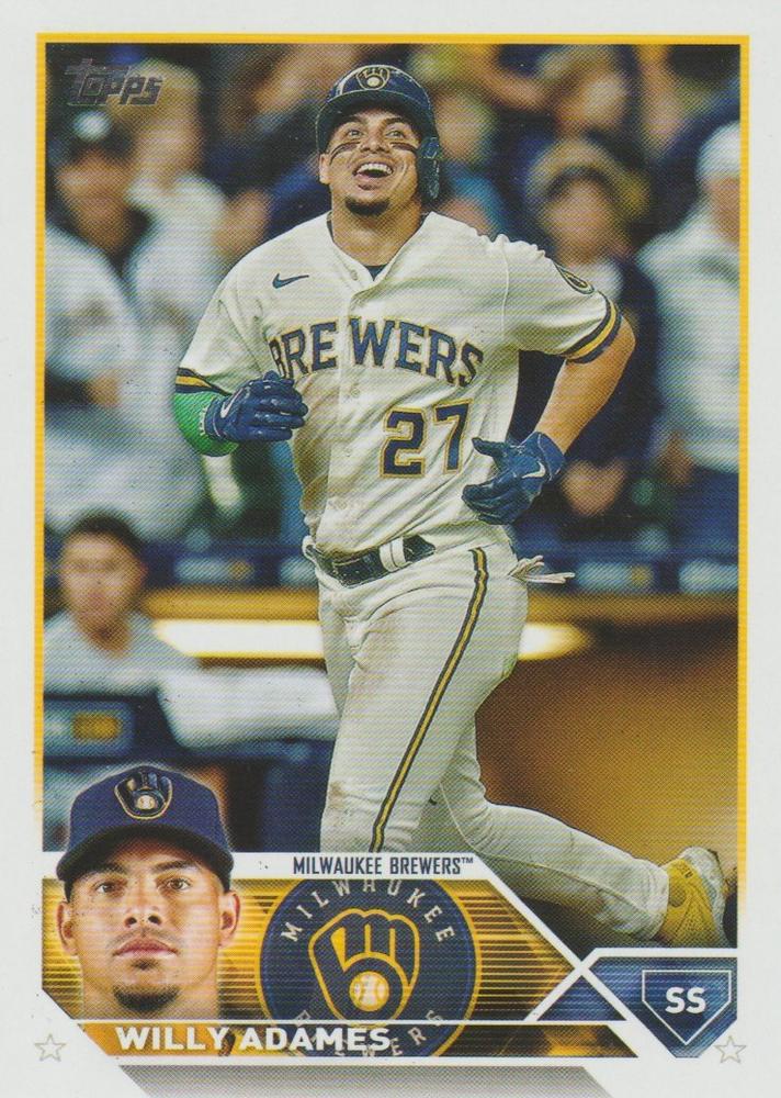 Willy Adames #106 Milwaukee Brewers | 2023 Topps