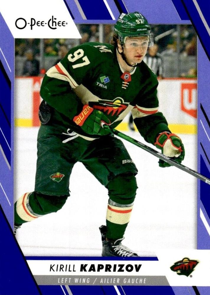 Kirill Kaprizov #106 Minnesota Wild | 2023-24 O-Pee-Chee Blue Border