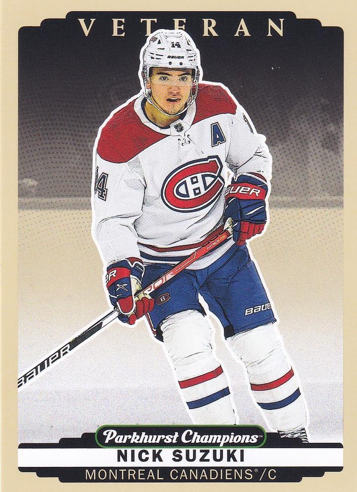 Nick Suzuki #106 Montreal Canadiens | 2022-23 Parkhurst Champions