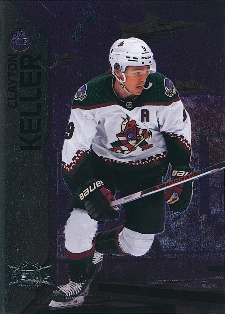 Clayton Keller #106 Arizona Coyotes | 2023-24 SkyBox Metal Universe