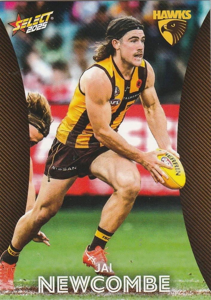 Jai Newcombe #106 Hawthorn Hawks | 2025 Select AFL Footy Stars