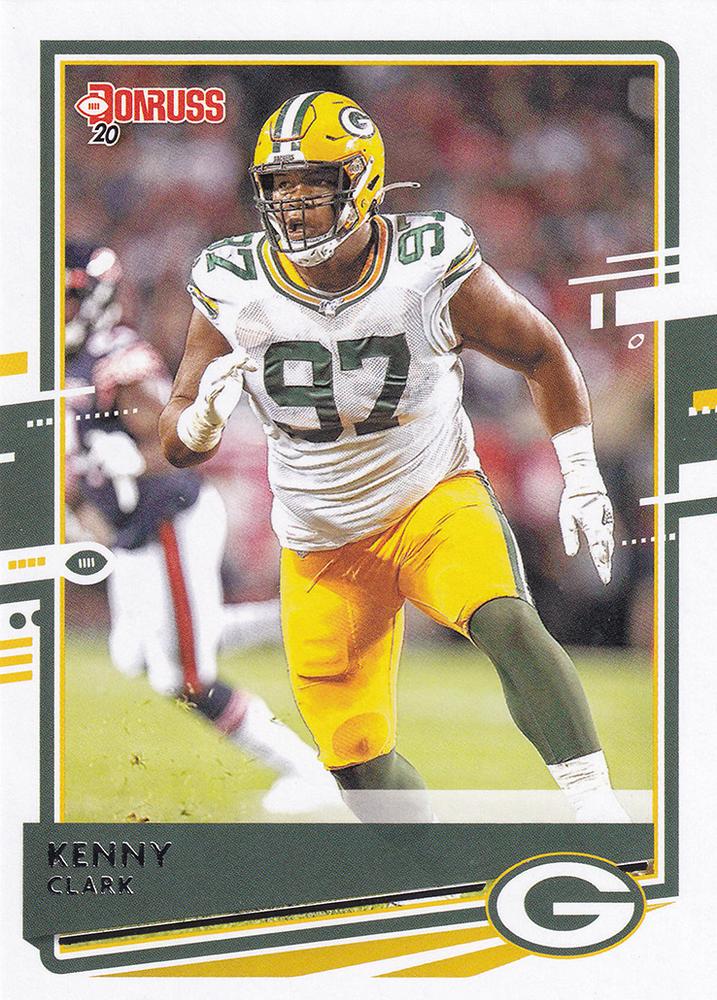 Kenny Clark #107 Green Bay Packers | 2020 Panini Donruss | NFL Football