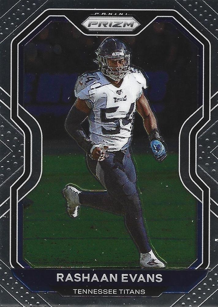 Rashaan Evans #107 Tennessee Titans | 2020 Panini Prizm | NFL Football