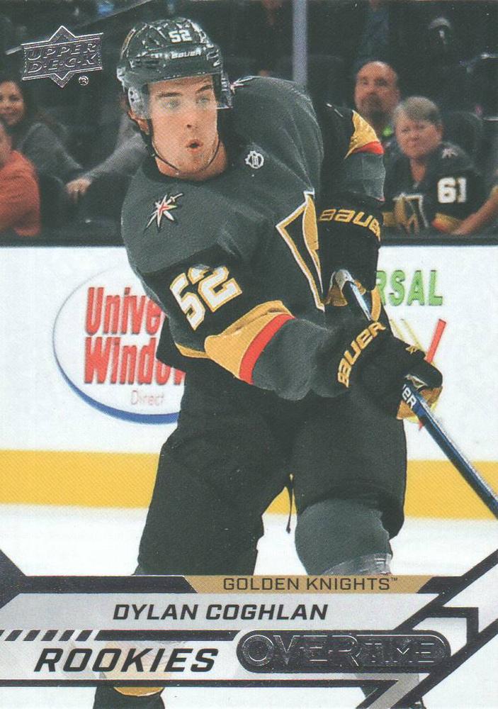 Dylan Coghlan #107 Vegas Golden Knights | 2020-21 Upper Deck Overtime