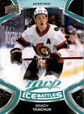 Brady Tkachuk #107 Ottawa Senators | 2021-22 Upper Deck MVP Ice Battles