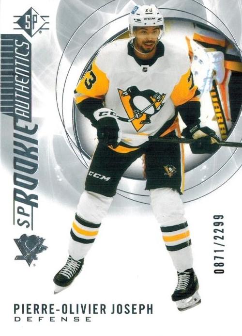 Pierre-Olivier Joseph #107 Pittsburgh Penguins | 2020-21 SP